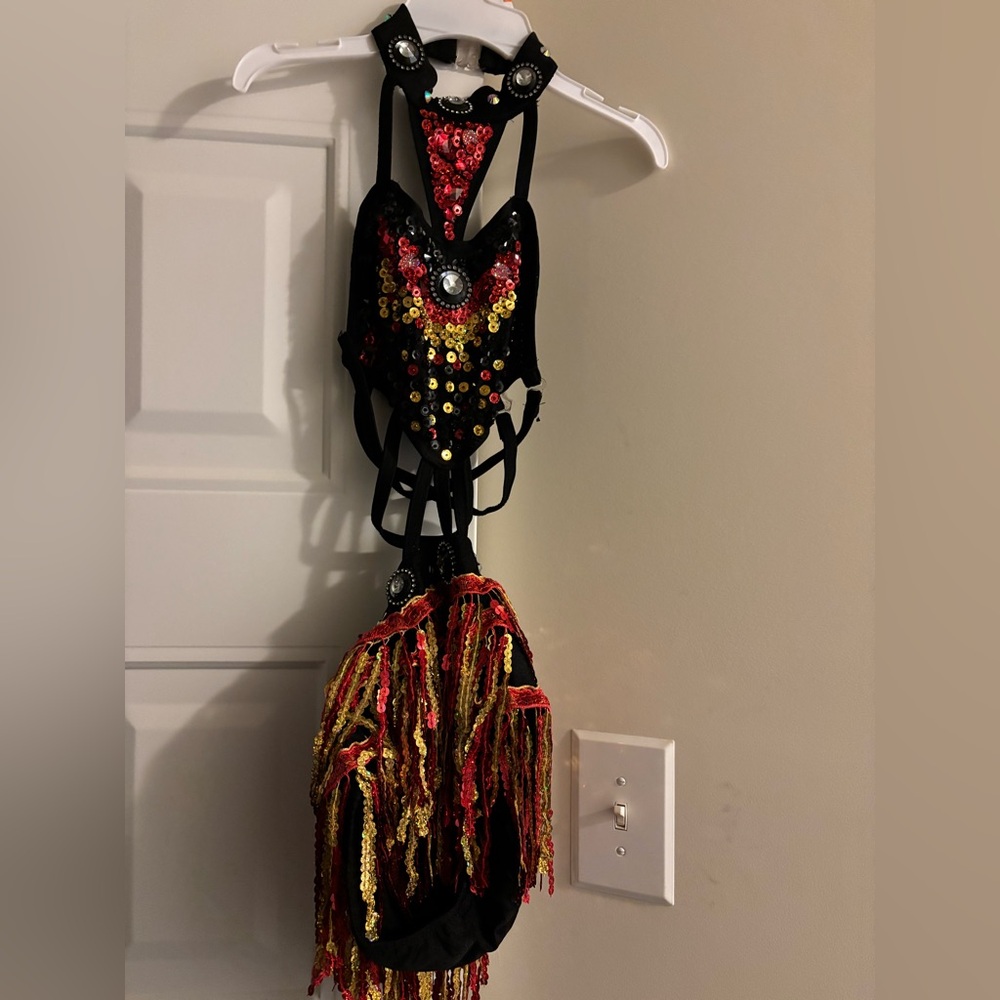 Adult small Glamour brand jazz dance costume